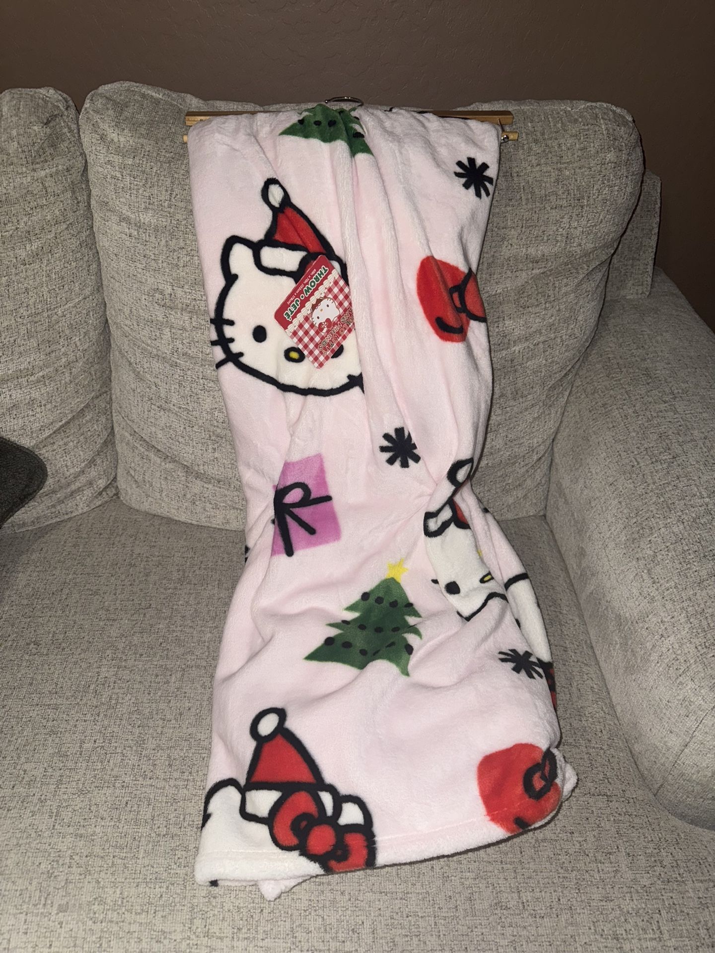 Hello kitty Christmas Blanket