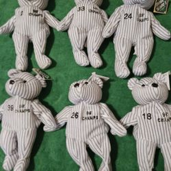 Ny Yankees Beanie Bears