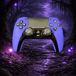 TMR Anti-Drift Custom Matte Purple Retro PS5 DualSense Controller