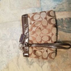 Coach wristlet