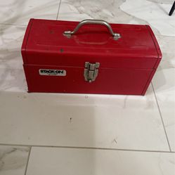 Vintage Stack On Red Tool Box