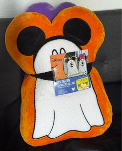 Disney Mickey and Minnie Mouse Ghost Pillows 2 pack