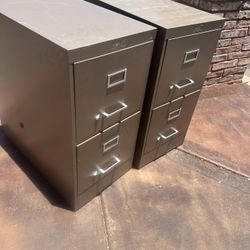2 File Cabinets