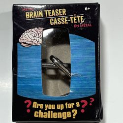 Metal Brain Teaser Casse-Tete Are You Up For A Challenge Mind Puzzle Game