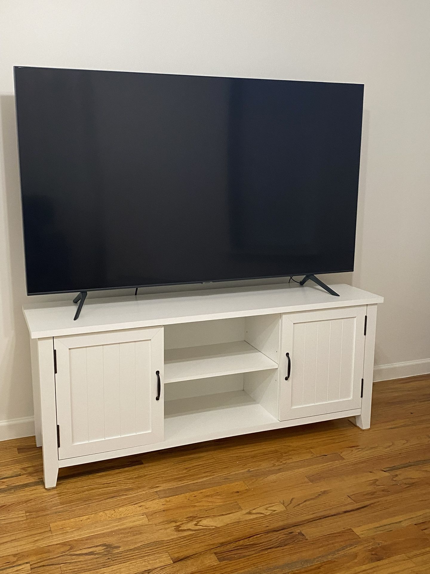 White TV Stand