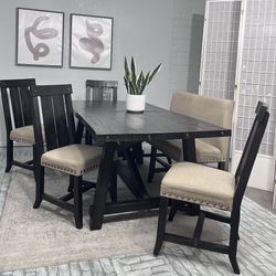 Wood Dining Table Set | Living Spaces 