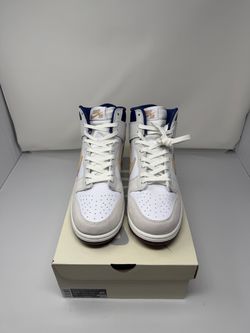 Beyond x Nike SB Dunk High 'White Ivory Sand Dune' Size 10.5