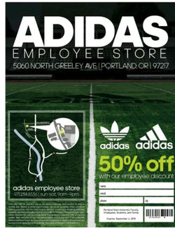 longontsteking Nu Vervullen Adidas employee store pass for Sale in Portland, OR - OfferUp