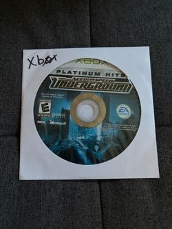 Need for Speed Underground Xbox Platinum Hits Disc