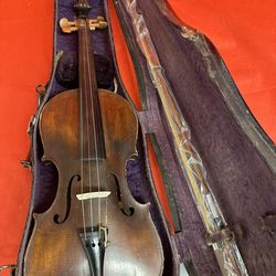 Made in Czechoslovakia Copy of Nicolaus Amatus Violin Old Vintage Antique