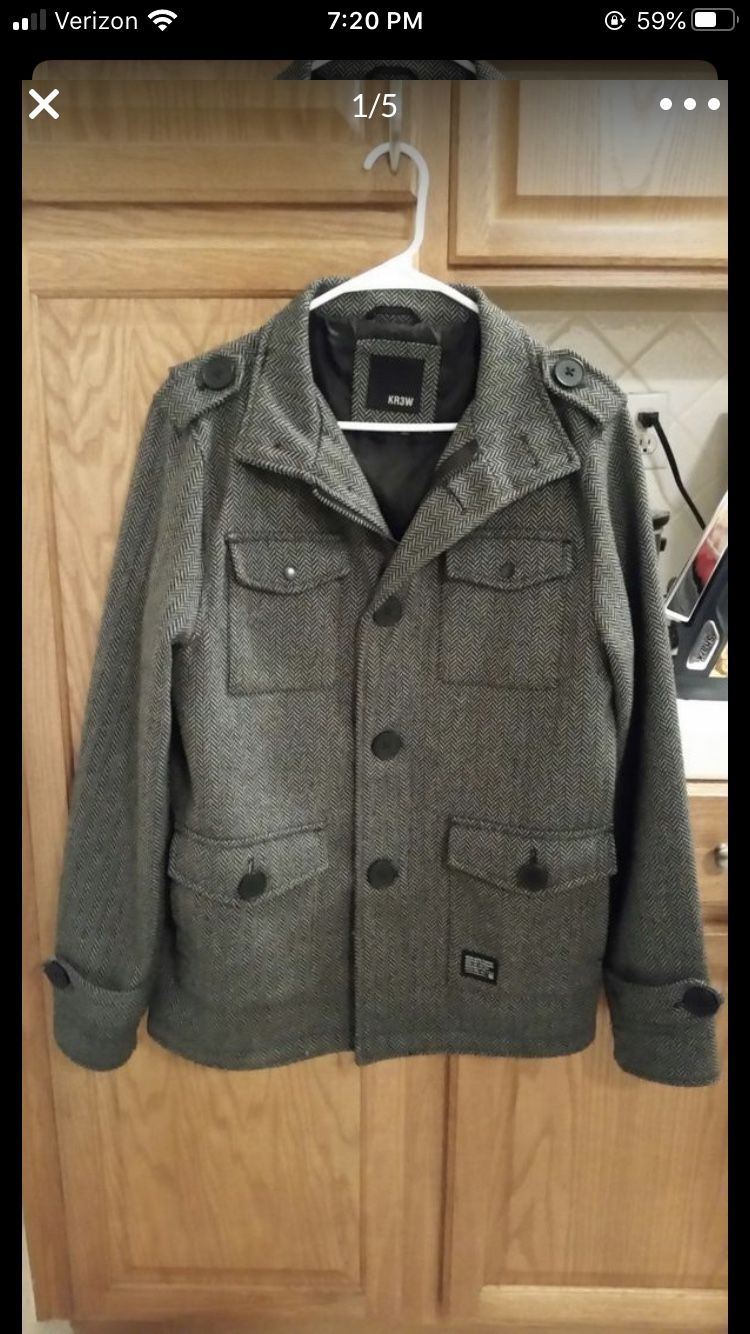 Size Men's Small Mens Jacket By KR3W Denim Company