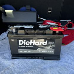 diehard platinum battery car