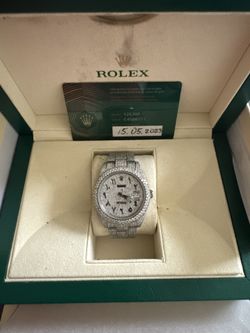 Authentic Rolex Bussdown Vs Diamonds
