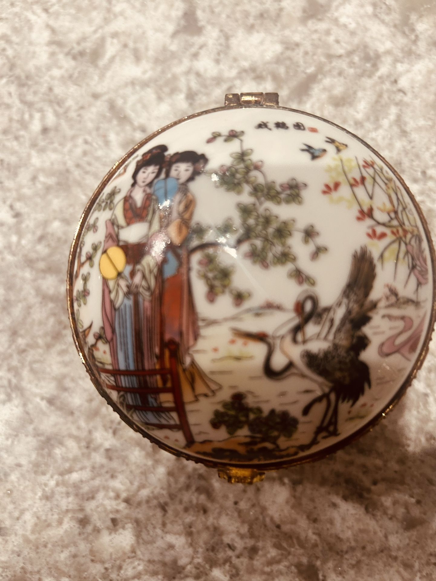 Geisha Trinket Box 