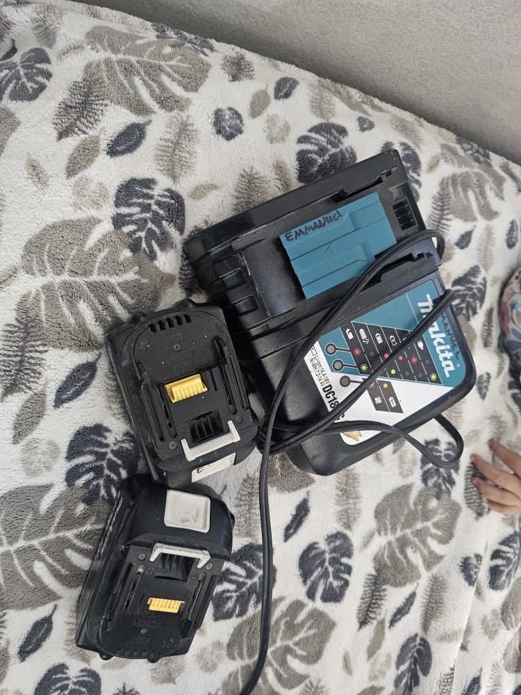 Makita Batteries And Charger