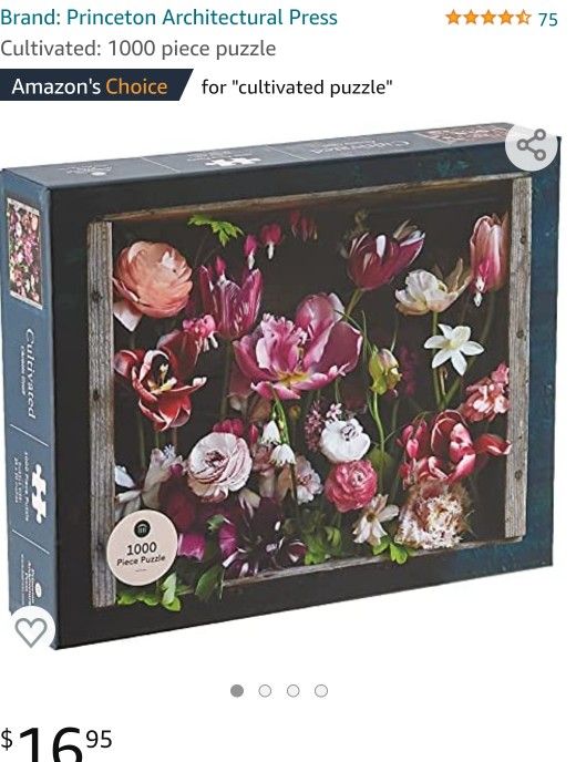 Cultivated 1000 Piece Floral Puzzle 