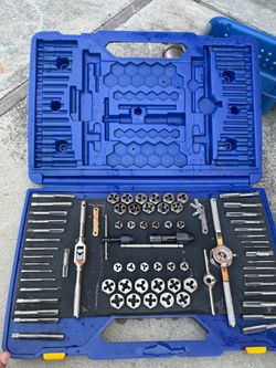 Irwin Hanson 76 pc tap and die set