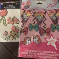 Birthday Decorations And Stickers