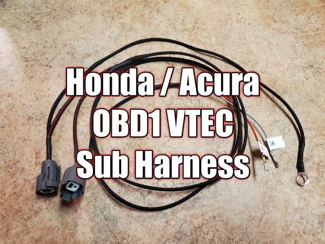 Honda & Acura OBD1 VTEC Sub Harness 
