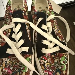 Shoes (vans style)  super Mario bros