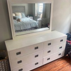 Dresser with mirror Big move sale