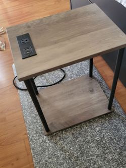Table with charging