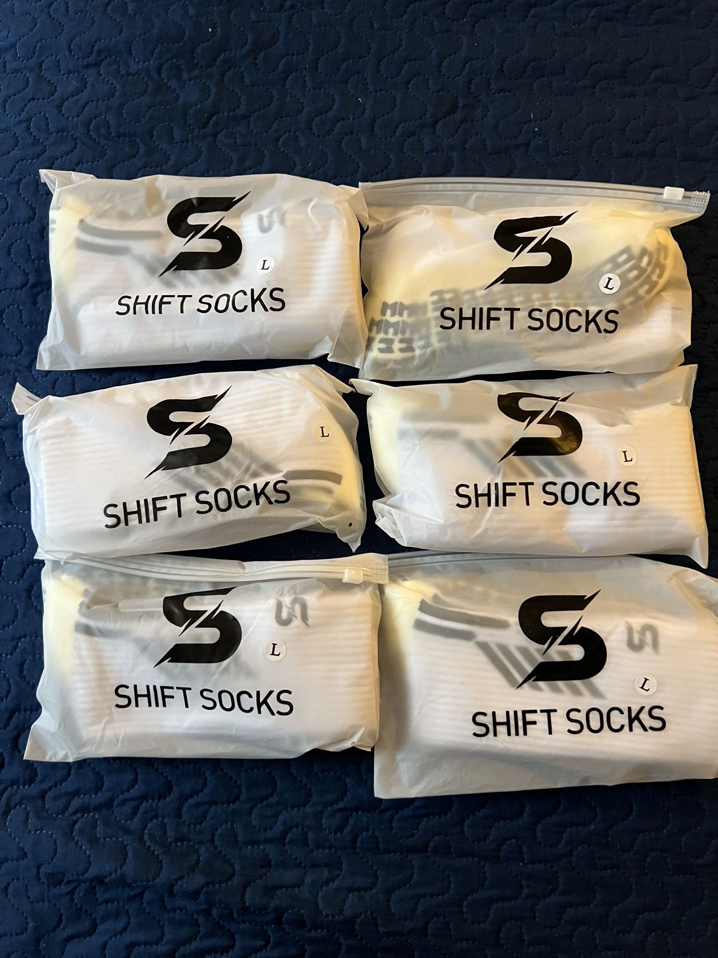 New Shift Socks soccer grip socks size large