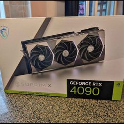 MSI RTX 4090 Suprim X Nvidia GPU