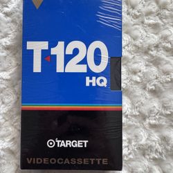 Target T-120 HQ Videocassette VHS