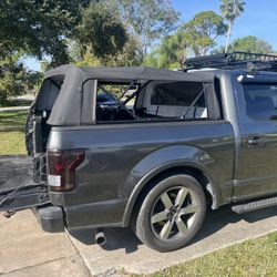 Soft Truck Bed Camper top F150
