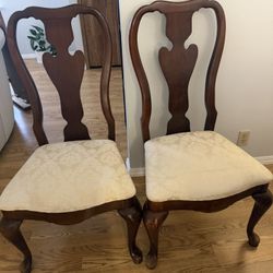 Pair Of Dinning Chairs Or Accent Chairs 