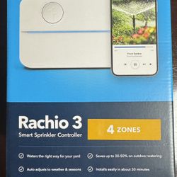 Rachio 3 Smart Sprinkler Controller 4Zones