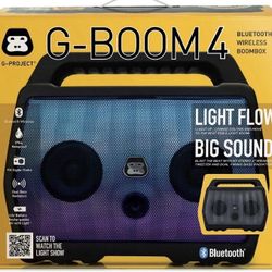 G Boom 4 Portable Speaker Bluetooth  G Project 