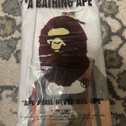 White Bape Tee 