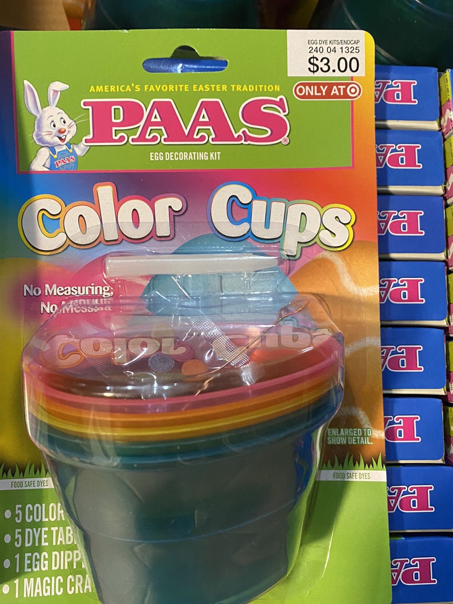 PAAS Egg Decorating Kit-Color Cups