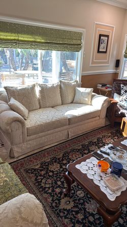 Sofa and love seat