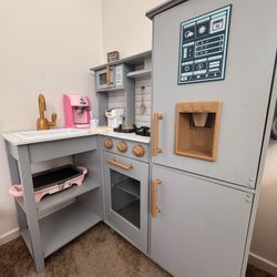 Wooden Play kitchen 