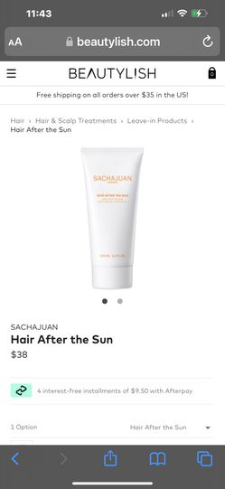 SACHAJUAN Hair After the Sun, New