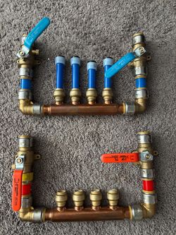 PEX-Copper ready manifolds