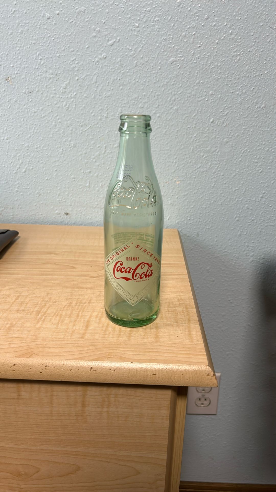 Authentic Vintage Coca Cola Glass Bottle