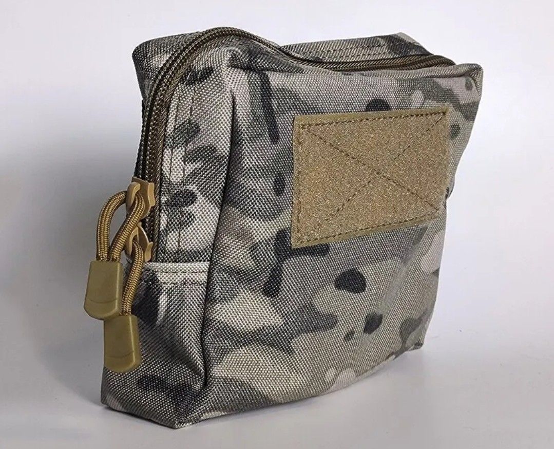 CP CAMO TACTICAL MOLLE POUCH, EDC MULTI-PURPOSE BAG, IFAK, UTILITY PACK. 6.5"X6"