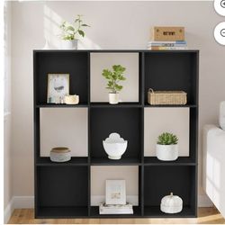 9 Cube Storage - Black