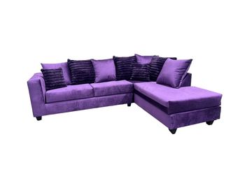 New Gorgeous Purple Sectionals