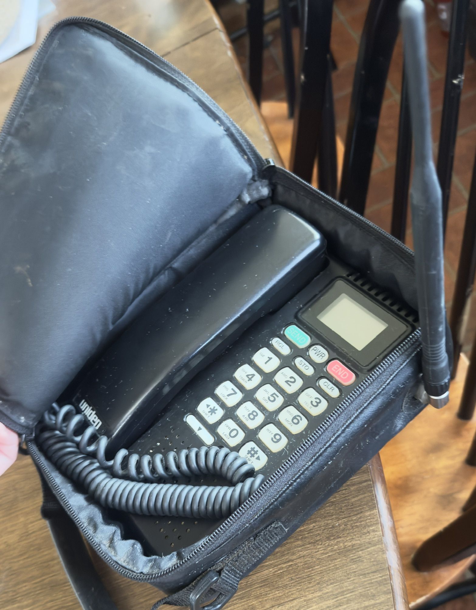 Vintage Uniden CP 1700 bag phone