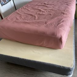 FREE QUEEN BED,box Spring And Frame Included. MUST PICK UP