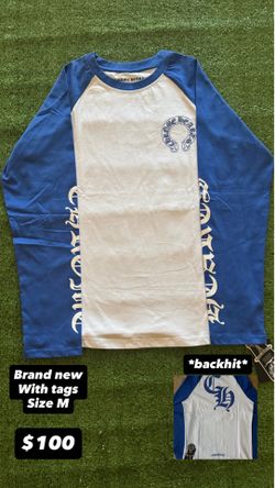 Blue chrome long sleeve