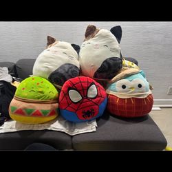 Squishmellows and plushies 