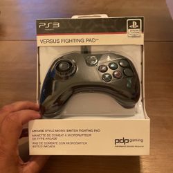 Sony PlayStation Ps3 Wired Fighting Six Button 