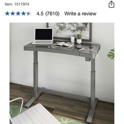 Costco Electronic Adjustable Standing Desk 