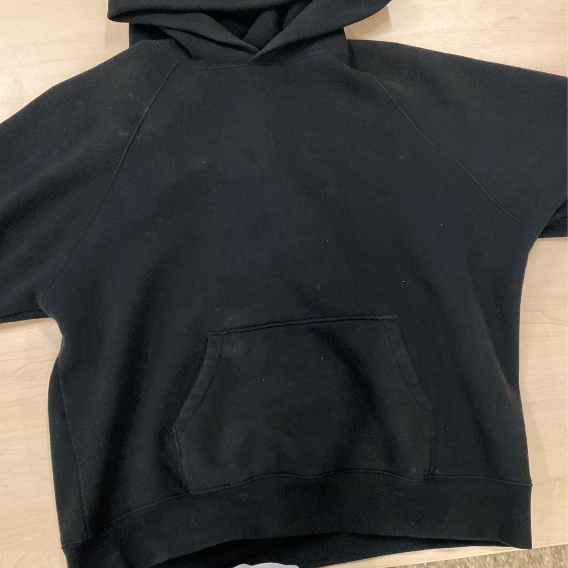 Essentials Hoodie Relaxed Limo (Black) 